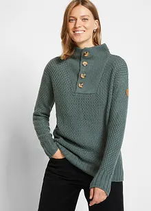 Troyer Pullover mit Struktur, bonprix