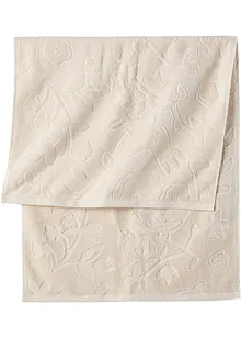 Serviette de toilette avec structure en relief, bonprix