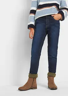 Thermojeans mit Jerseyfutter Mid Waist, bonprix