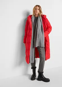 Manteau oversize matelassé avec capuche, en polyester recyclé, bonprix