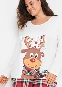 Pyjama mit Schlafmaske, bonprix