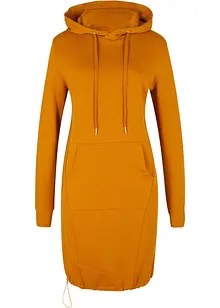 Robe sweat à capuche et élastique à la base, bpc bonprix collection