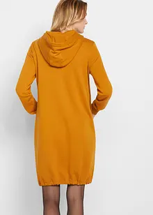 Robe sweat à capuche et élastique à la base, bpc bonprix collection