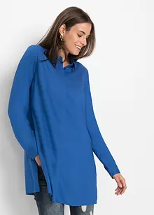 Chemisier long en viscose fluide fendu sur les côtés, bonprix