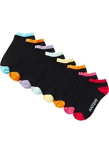 Sneaker Socken Wochentage (8er Pack) mit Bio-Baumwolle, bonprix