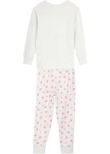 Mädchen Pyjama  (2-tlg. Set) mit Bio-Baumwolle, bonprix