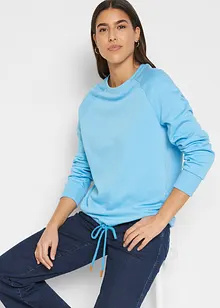 Sweat en coton mélangé, bonprix