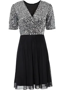 Robe courte à sequins, bonprix