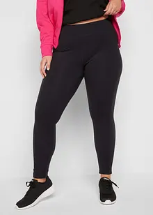 Ultrasofte Sport-Leggings mit seitlichen Taschen, knöchelfrei, bonprix