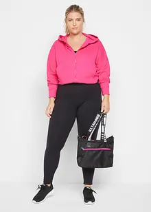 Ultrasofte Sport-Leggings mit seitlichen Taschen, knöchelfrei, bonprix