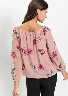 Bluse mit Tunnelzug, bonprix