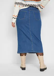 Jupe en jean extensible, bonprix