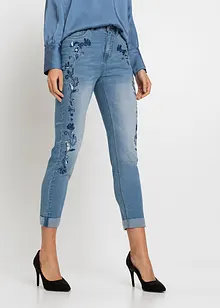 Slim Jeans, Mid Waist, cropped, bonprix