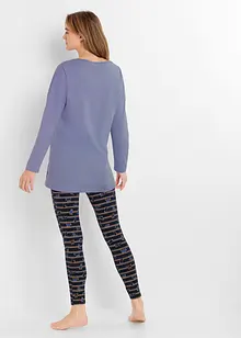 Pyjama mit Leggings, bonprix