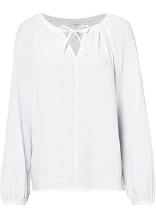 Blouse en gaze de coton, bonprix
