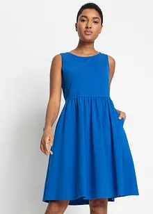 Shirtkleid mit Taschen aus reiner Baumwolle, bonprix