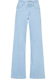 Wide-Leg-Jeans Mid Waist, bonprix