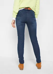 Jean skinny taille haute, doux, bonprix