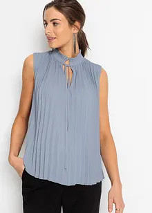 Top blouse plissé, bonprix