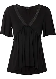 Boho-Shirt mit Spitze, BODYFLIRT