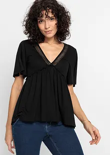 Boho-Shirt mit Spitze, BODYFLIRT