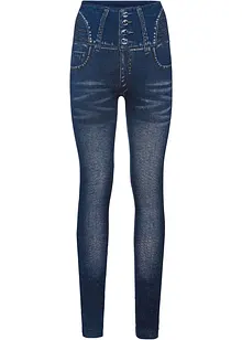 Legging sculptant sans coutures imitation jean, effet sculptant fort, bonprix