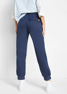 Pantalon en twill avec taille confortable, bonprix