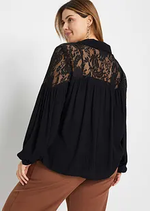 Blouse à dentelle, bonprix