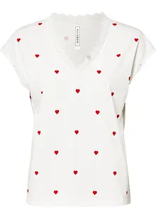 Bedrucktes Shirt aus reiner Baumwolle, bonprix