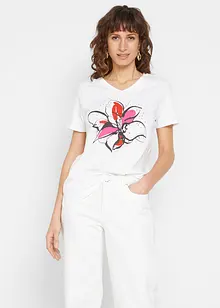 Shirt mit floralem Druck, bonprix