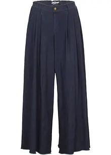 Jupe-culotte ample en jean, bonprix