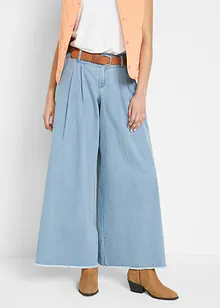 Wide-Leg-Jeans, Hosenrock, bonprix