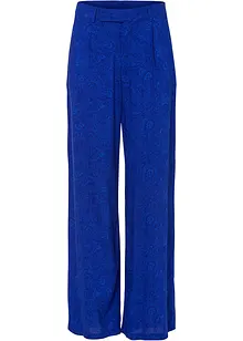 Pantalon palazzo avec imprimé paisley, bonprix