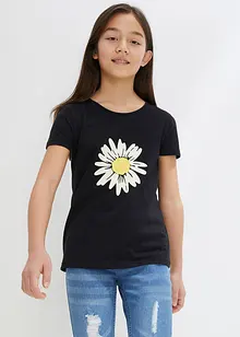 Lot de 2 T-shirts fille, bonprix