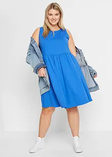 Shirtkleid mit Taschen aus reiner Baumwolle, bonprix