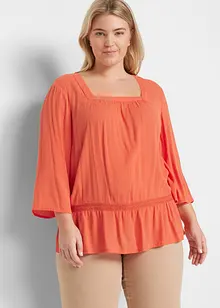 Tunique-blouse à décolleté carré, bonprix