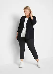 Blazer long avec manches froncées, bonprix