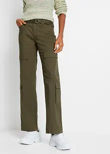 Pantalon cargo avec ceinture, bonprix