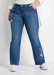 Flared Jeans Mid Waist, stretch, bonprix