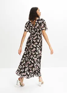 Robe longue à imprimé fleuri, bonprix