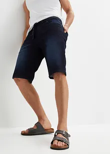 Sweat-Jeans-Bermuda mit Komfortschnitt, Regular Fit, bonprix