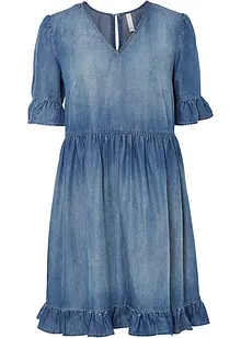 Robe en jean avec volants, bonprix