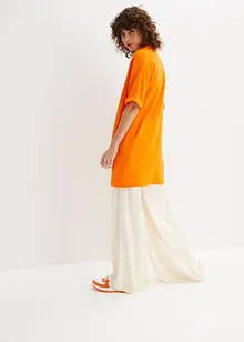 Oversize-Longbluse aus Baumwoll-Musselin, bonprix