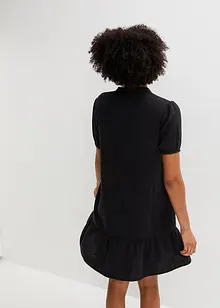 Robe en mousseline à volant, bonprix