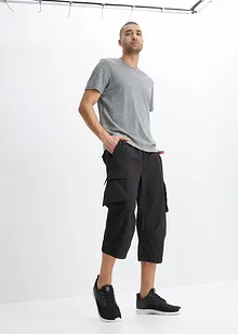 Pantalon fonctionnel 3/4, Regular Fit, bonprix