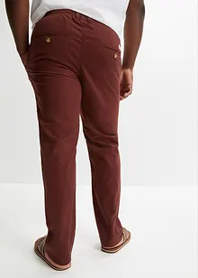 Regular Fit Chinohose mit Leinen, Straight, bonprix