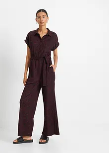 Jumpsuit aus Crepe, RAINBOW