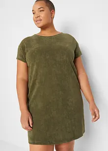 Robe T-shirt en tissu éponge, bonprix