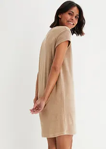 Robe T-shirt en tissu éponge, bonprix