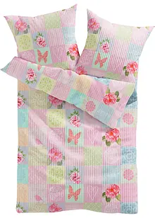 Bettwäsche mit Patchwork Print, bonprix